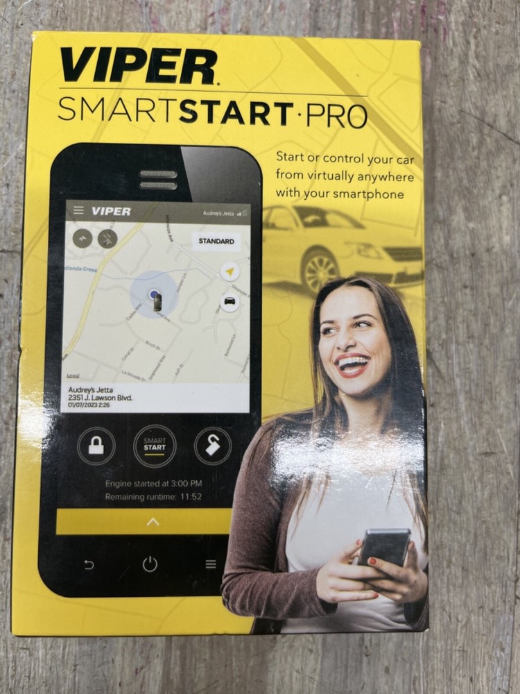 Viper VSM550 SmartStart Pro Smartphone Module Pro Start, Track & Control 4G LTE