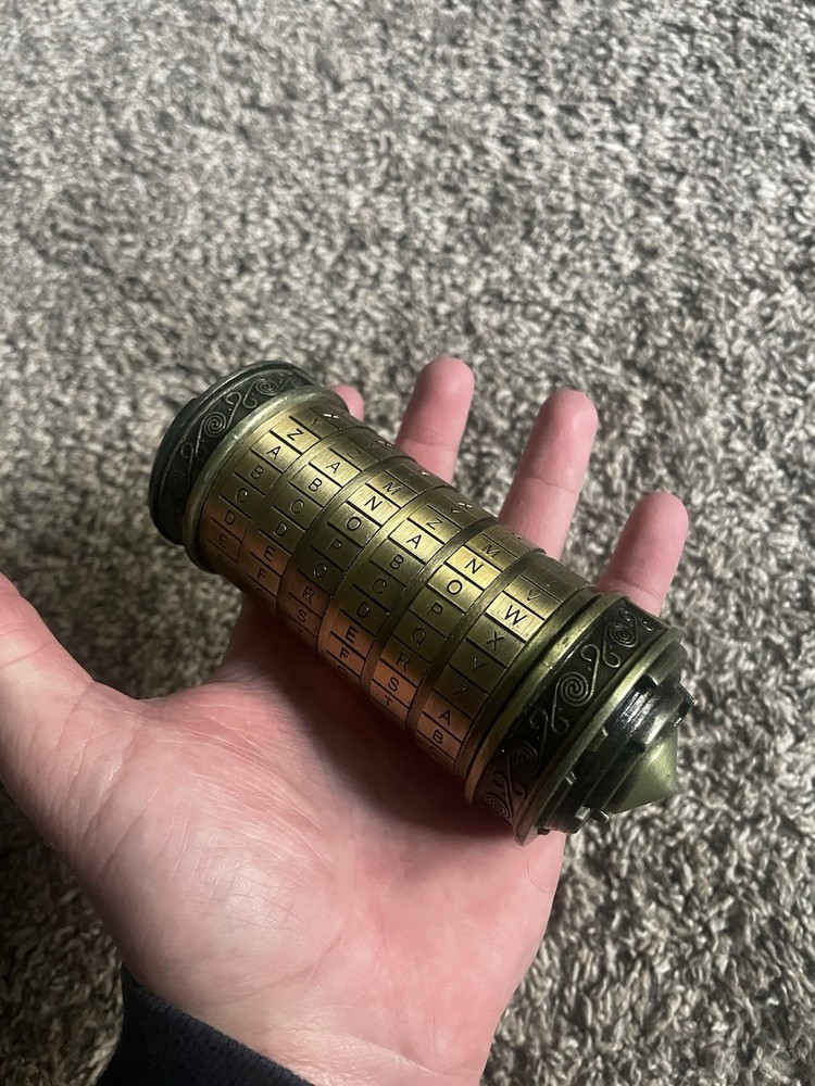 Cryptex Da Vinci Code Mini Cryptex Lock Puzzle Boxes Game Not Working, Broken