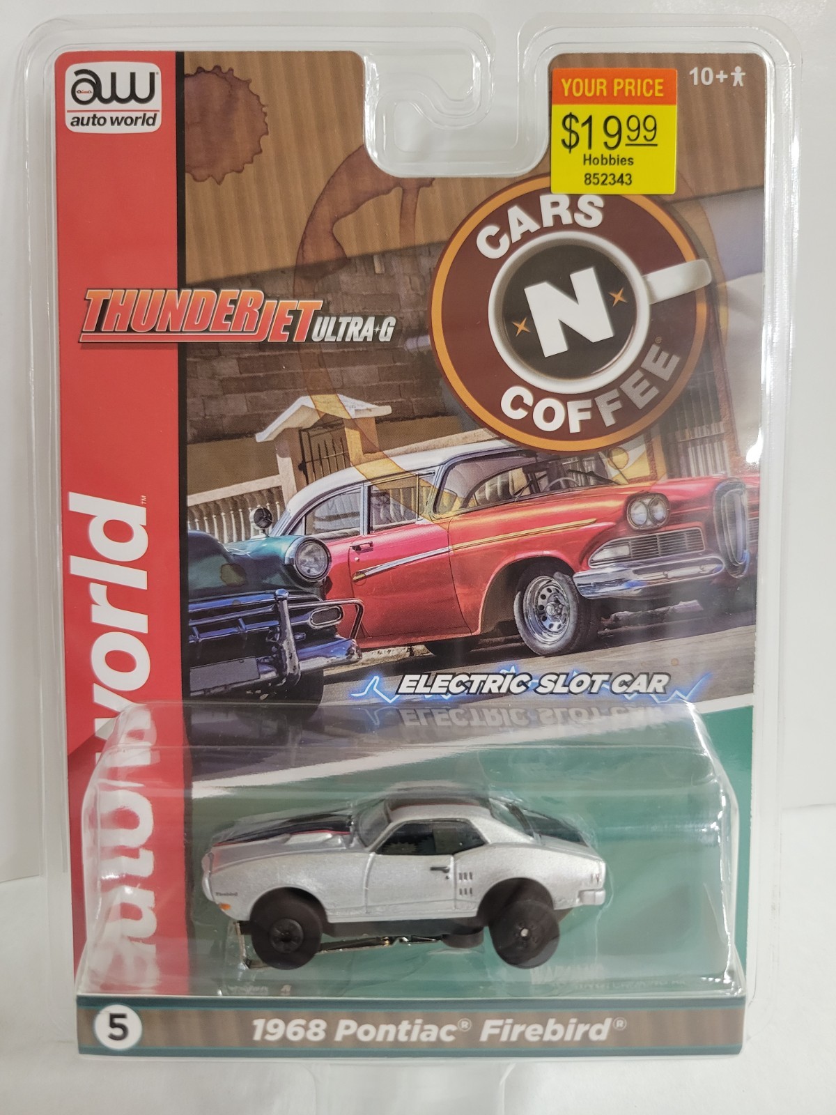 Auto World 1968 Pontiac Firebird HO Scale Slot Car SC392