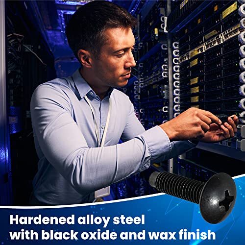 10-32 Rack Screws 100 Pack-Made