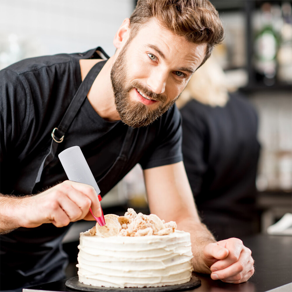 2PCS Baking Decorating Tool Cupcake Decorating Supplies Glue Applicator Bottles