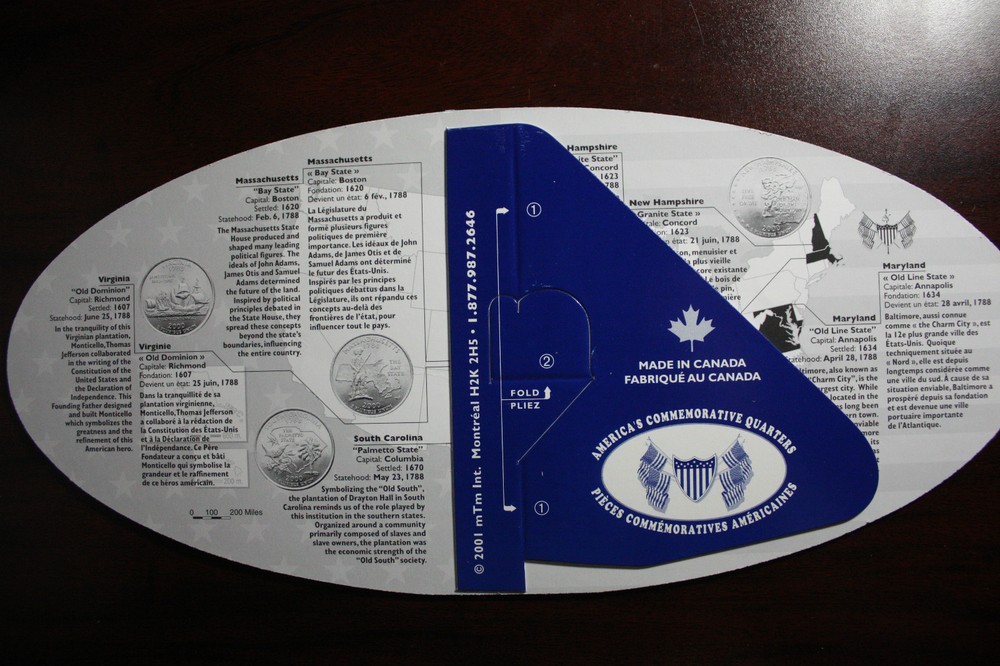 2000 US State Quarter Set, American's Commemorative Quarters