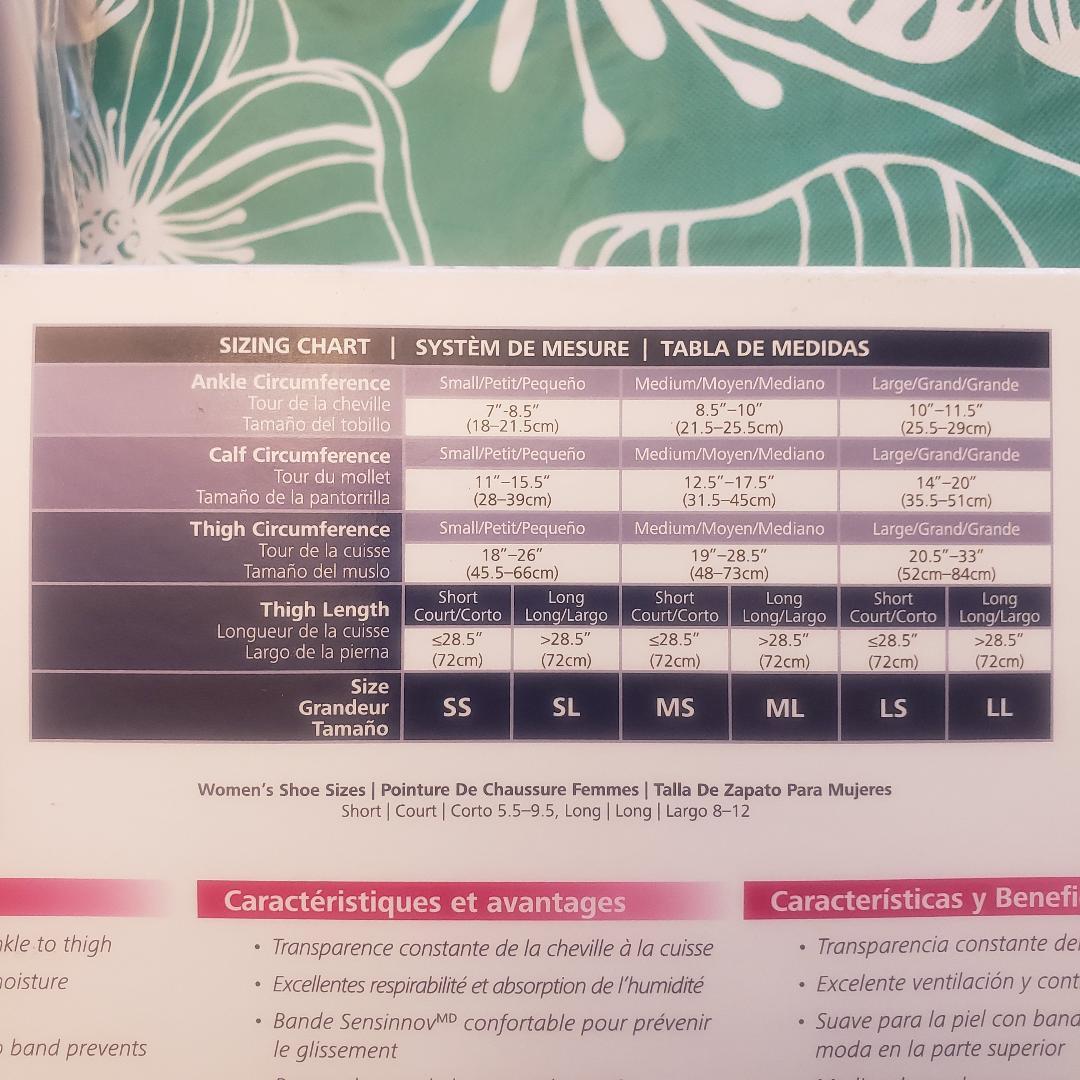 Sigvaris Sheer CT LACE TB 15-20 20-30 30-40 Compression THIGH Stockings Pick