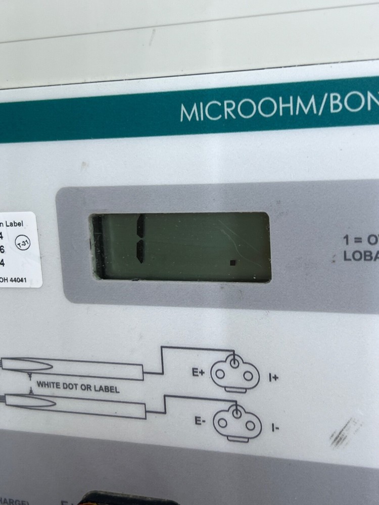 TEGAM R1L-B MICROOHM/BOND METER