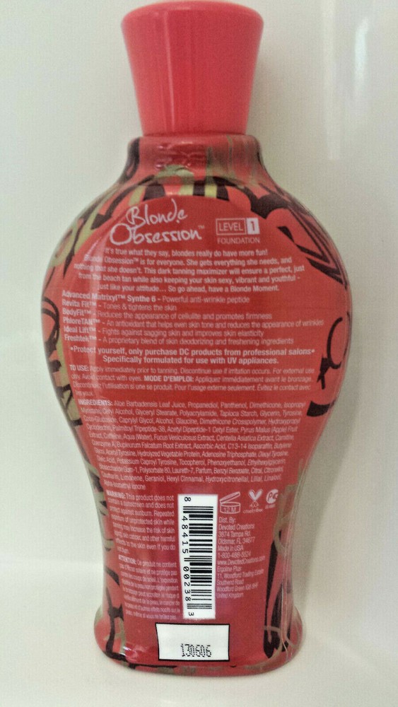 Devoted Creations Blonde Obsession Tanning Lotion