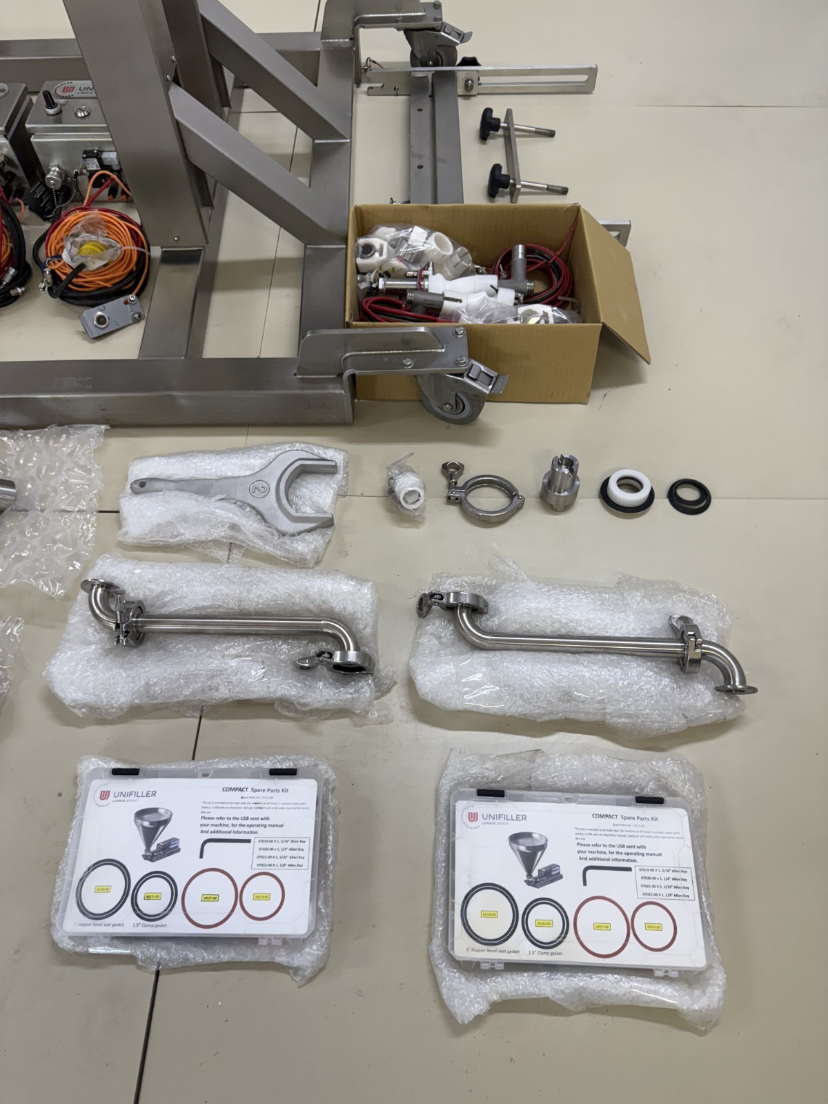 UNIFILLER LINXIS Dual Compact Depositor 3800SV NEW Never Used with EXTRAS!