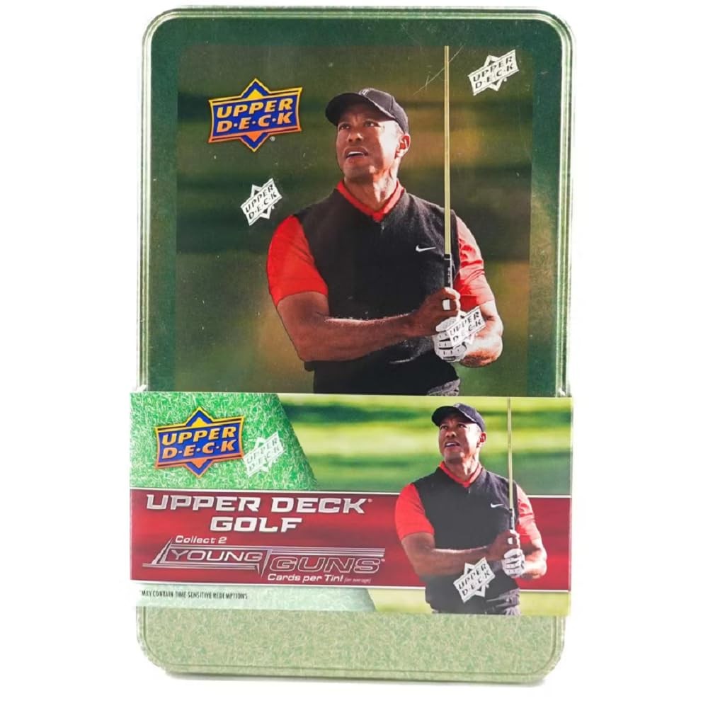 2024 Upper Deck Golf Tin Standard Size, Green