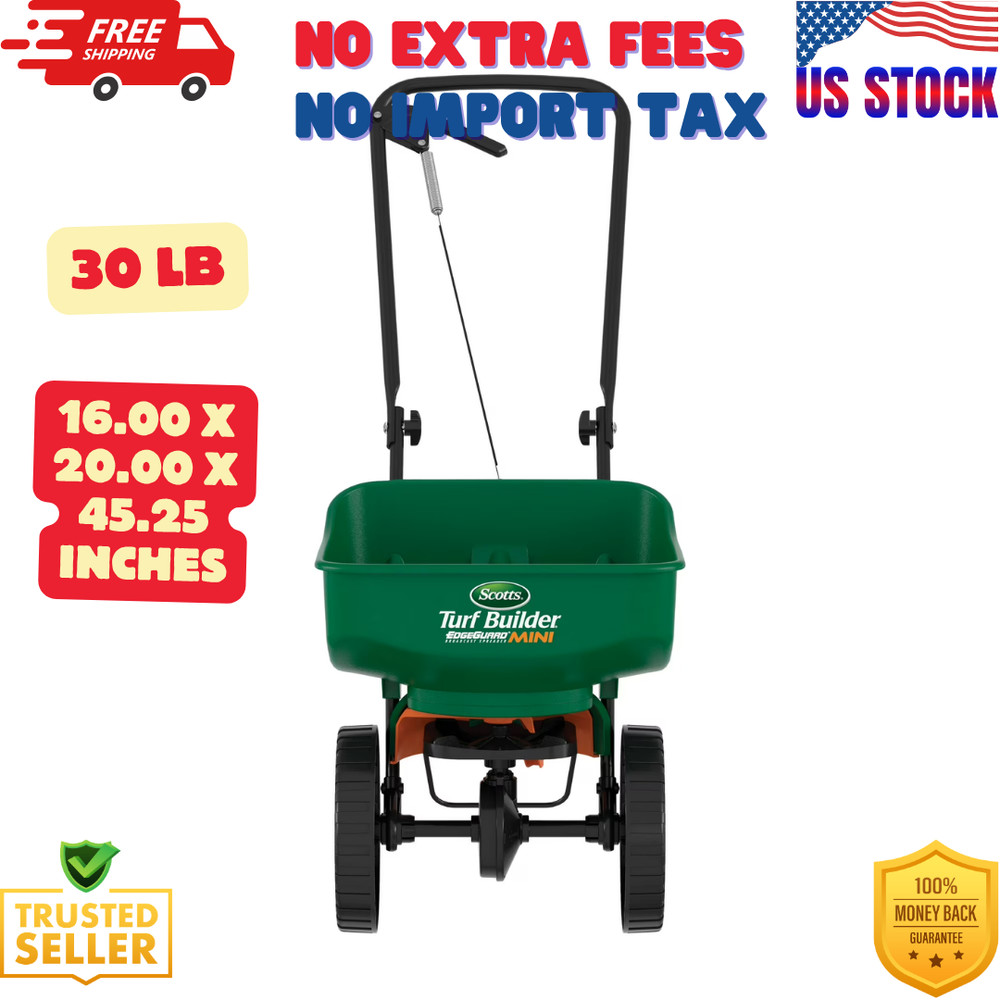 Scotts Turf Builder EdgeGuard Mini Broadcast Spreader