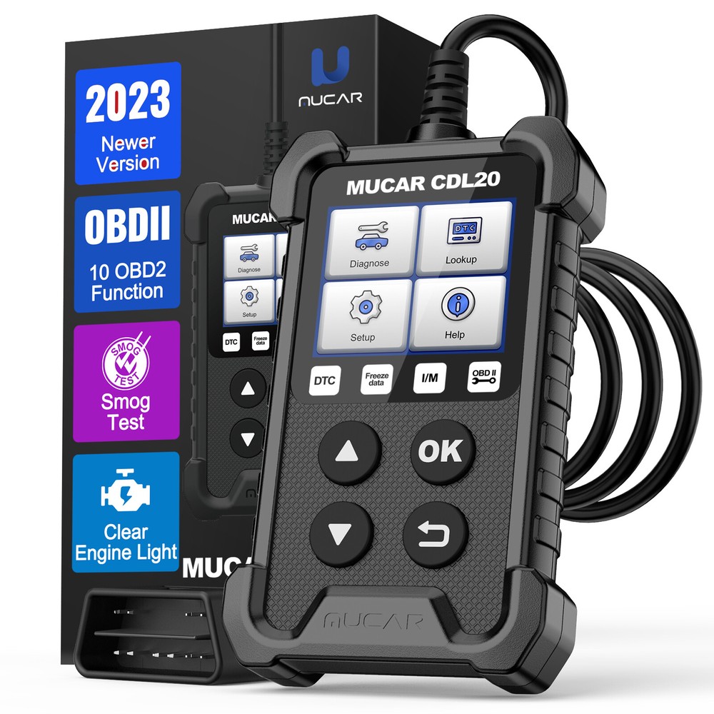 MUCAR Automotive OBD2 Scanner Car OBD Code Reader Engine Fault Diagnostic Tool