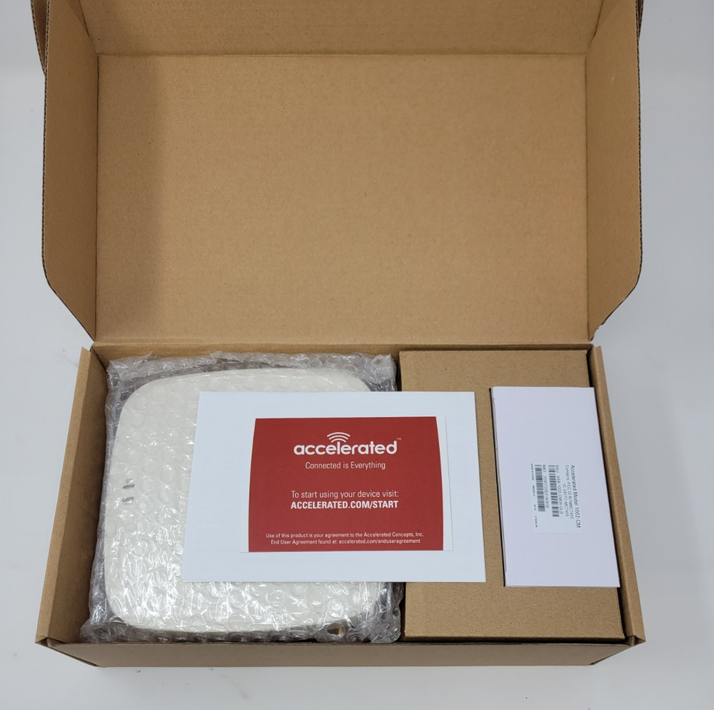 ACCELERATED Model 1002-CM PN: 990315-04 Plug In LTE Modem