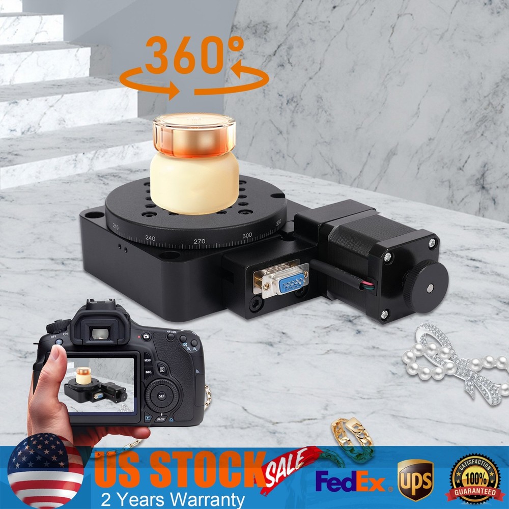 Motorized Rotation Stage Optical Rotary Table Electric Optical Rotation Platform