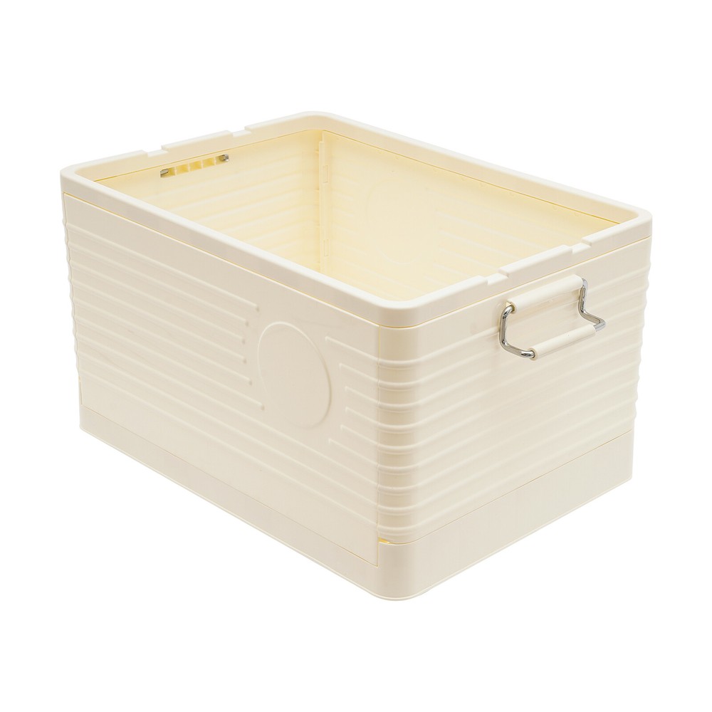 2-tier Foldable Storage Bin Stackable Storage Storage Box Home 62.3QT Capacity