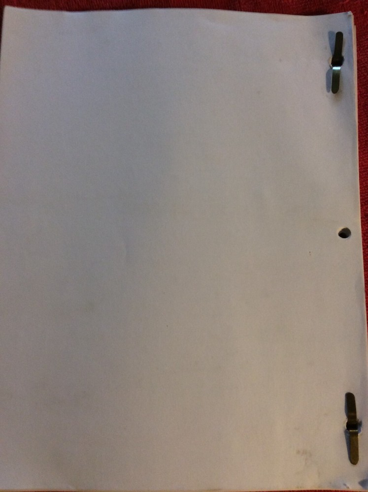 ORIGINAL SCRIPT OBSESSED IDRIS ELBA BEYONCE KNOWLES JERRY O'CONNELL ALI LARTER