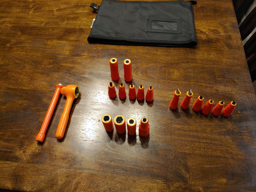 Cementex Insulated Socket Set 1/4" Drive