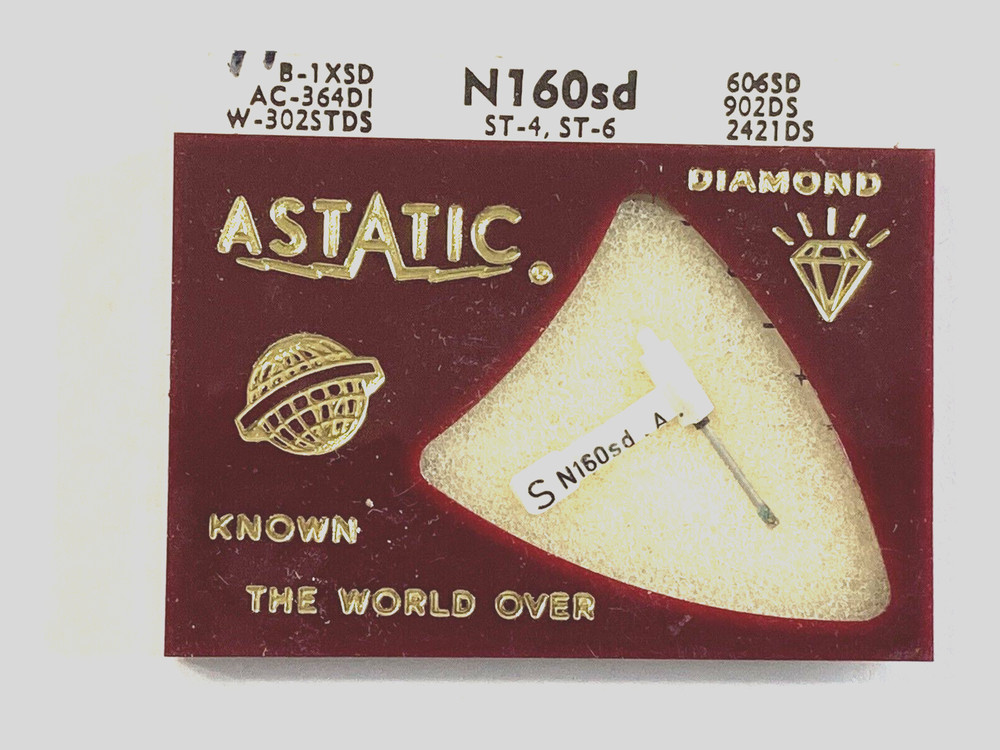 Astatic Diamond Phonograph Needle N160sd LP 78