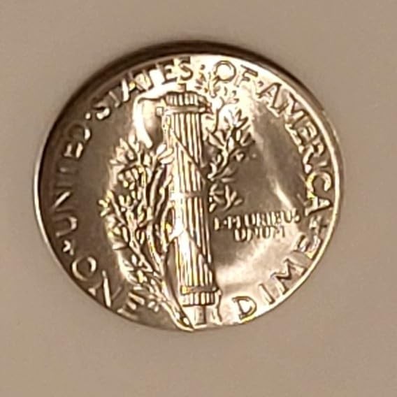 1944 Mercury Dime MS67 NGC Blast White