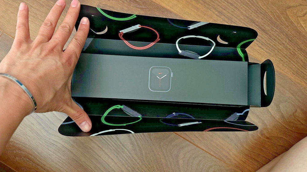 Empty Box Apple Watch Nike S6 44mm A2292 EMPTY BOX ONLY Black