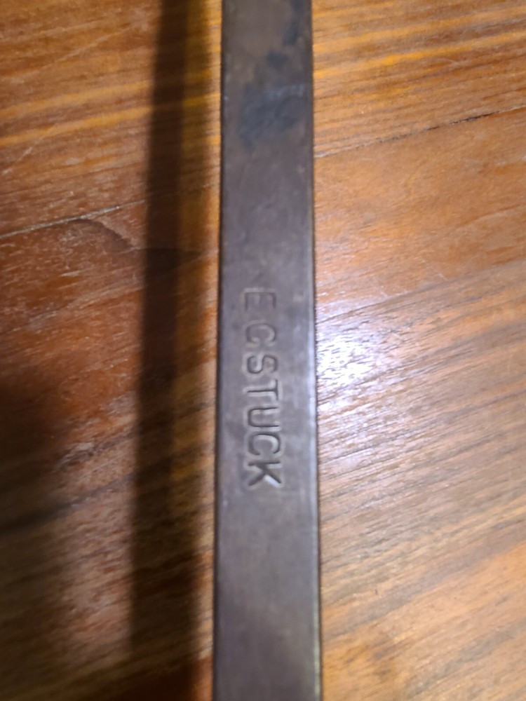 Blacksmith Campfire Fireplace Fork Barbecue Marshmellow Wrought Iron E C Stuck