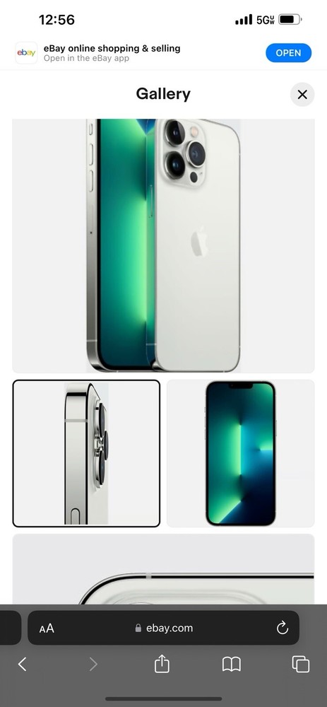 iPhone 13 pro max 256 GB Silver, great condition