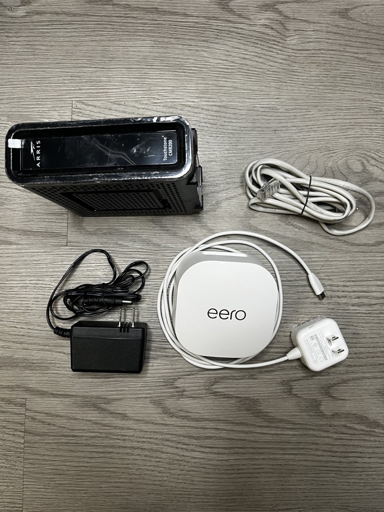 ARRIS CM8200 DOCSIS 3.1 Cable Modem + eero Mesh WiFi Router Combo Bundle