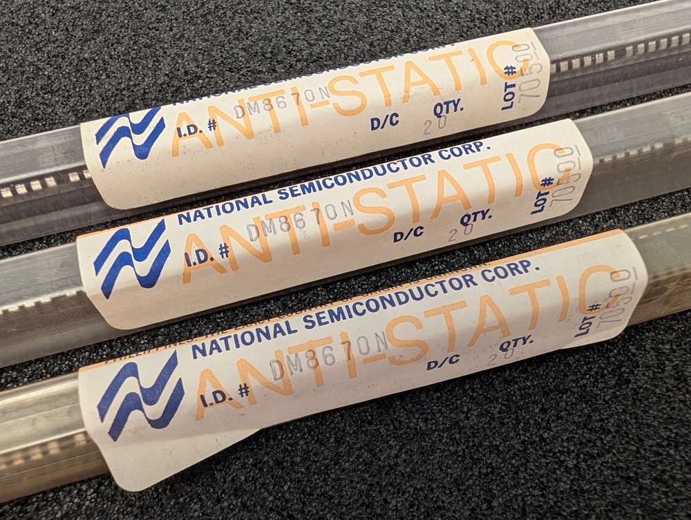 National Semiconductor Polycom DM8670N IC Moog Polymoog Synthesizer Keyboards