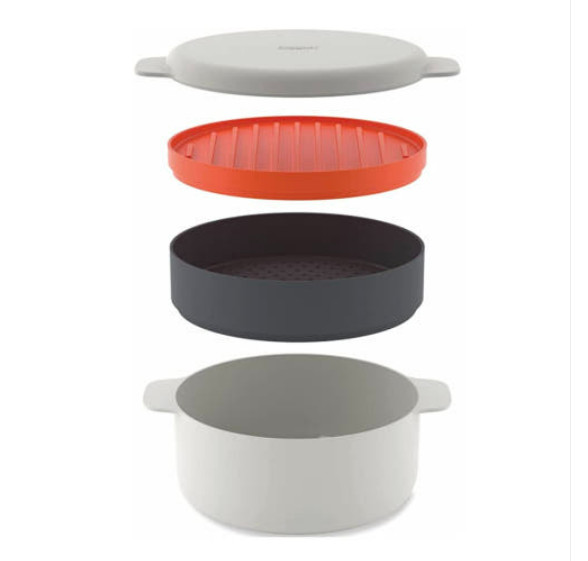 Joseph Joseph M-Cuisine 4 Piece Stackable Microwave Cooking Container Set