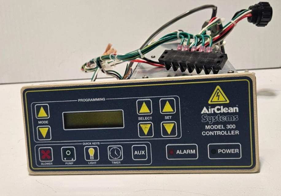 AirClean Systems Model 300 Controller removed from a working unit