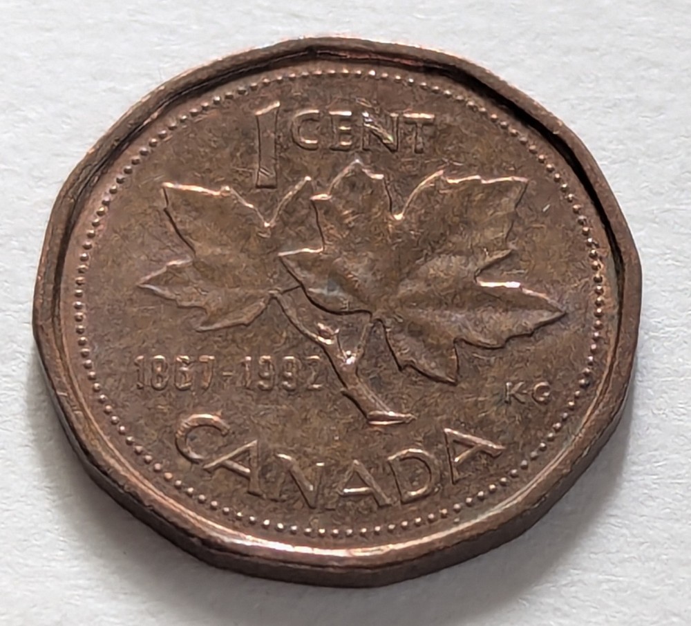 Canada, 1867-1992, One Cent