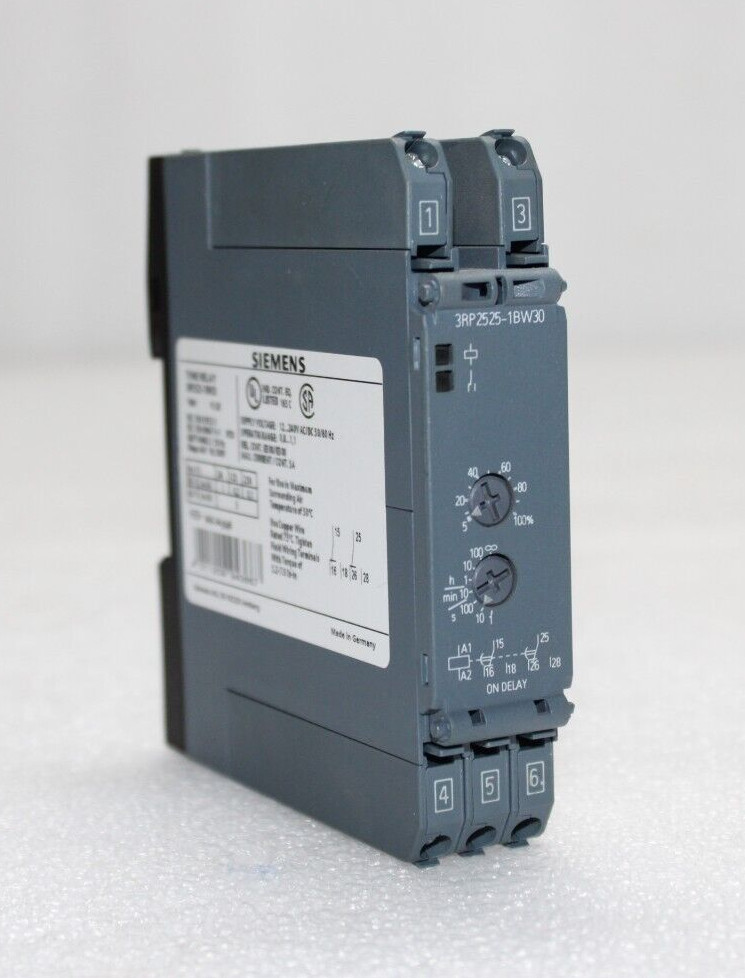 SIEMENS 3RP2525-1BW30 TIMER DELAY RELAY