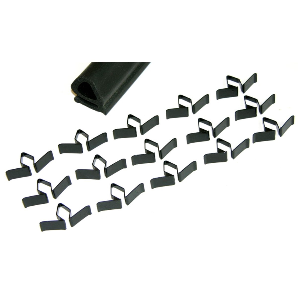Hood Seal At Firewall Cowl T Clips Metal Retainers 1968-72 Chevelle Cutlass 15pc