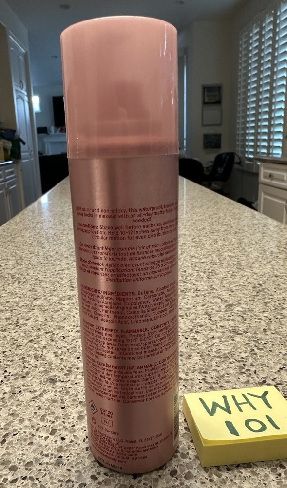 ONE/SIZE On 'Til Dawn Mattifying Waterproof Setting Spray 3.4oz/143mL SEALED