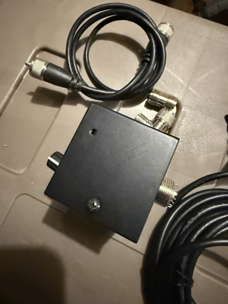 Astatic PDC7 Compact 3 Function SWR Meter An Antenna Cable