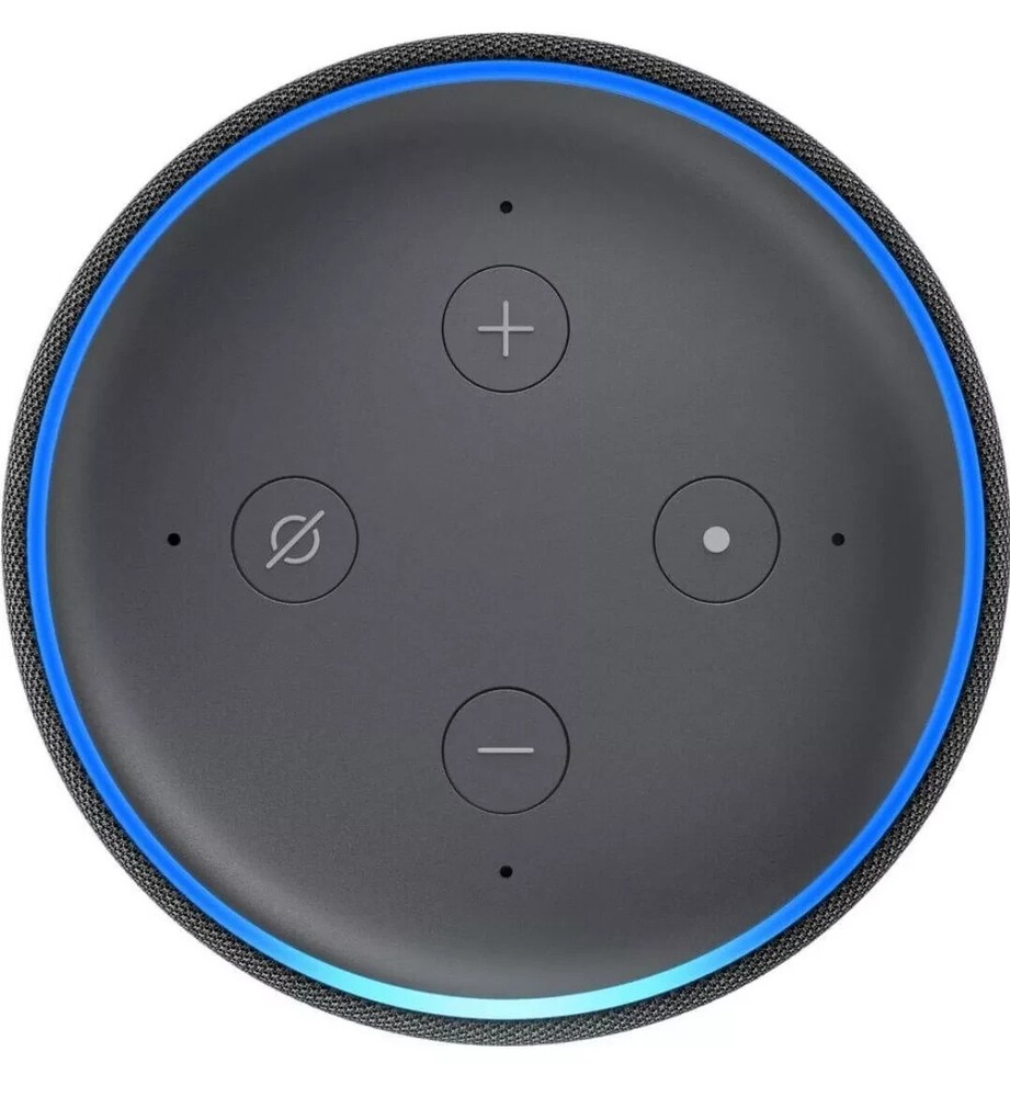Echo Dot (3rd Gen) - Smart speaker with Alexa – Charcoal - Amazon Echo New