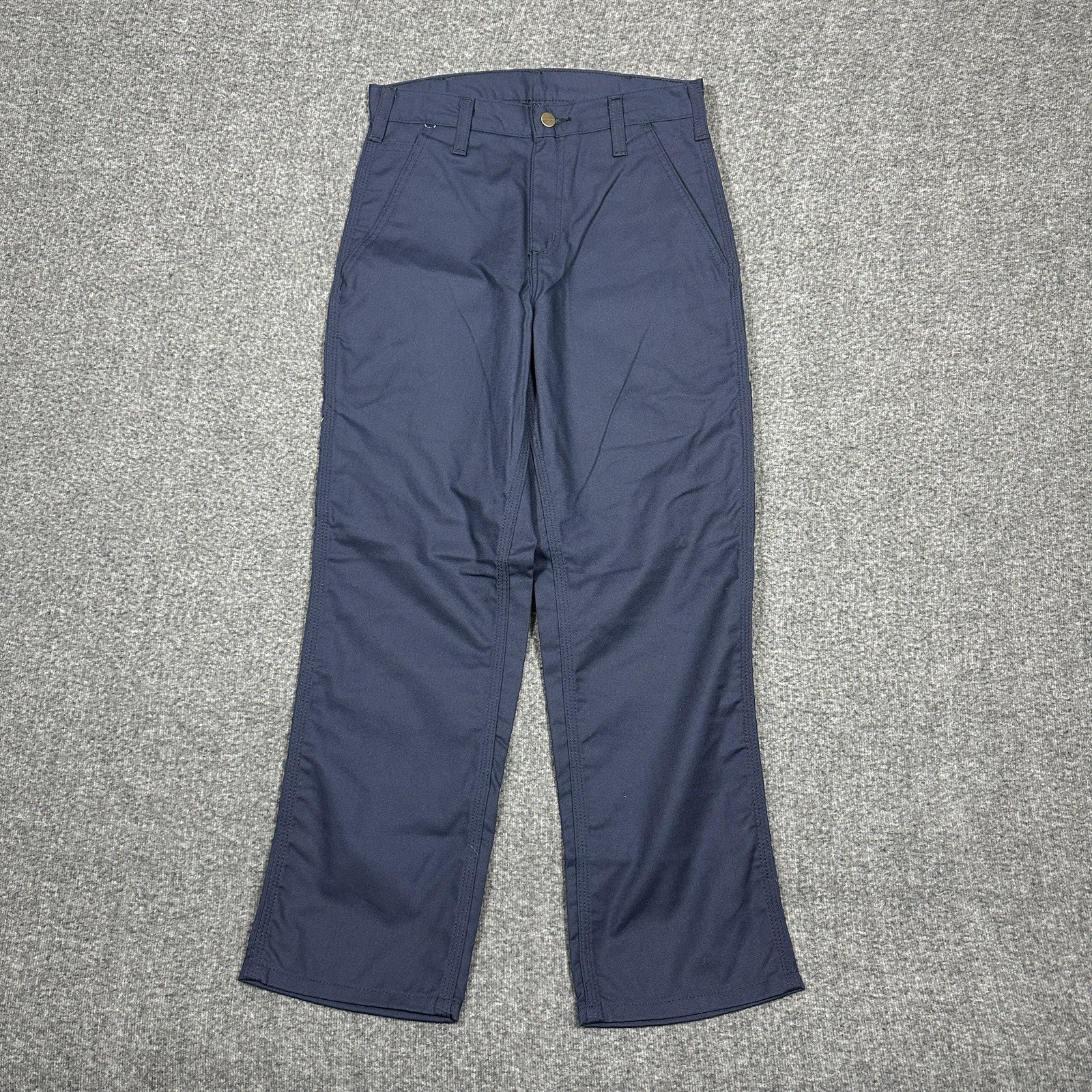 Carhartt Carpenter Dungaree Fit Lightweight Work Pants Men’s 28x28 Blue New