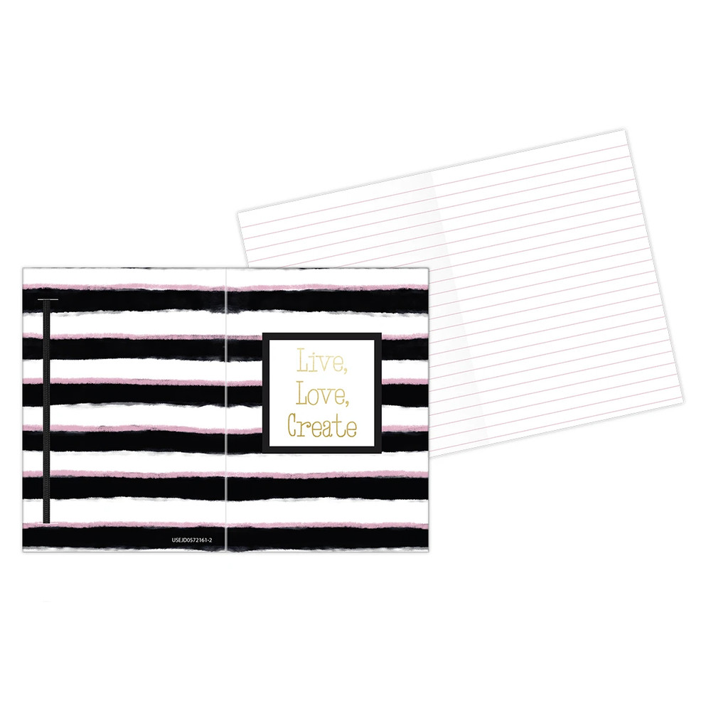 Live, Love, Create- Foil Embellished Hardback Journal