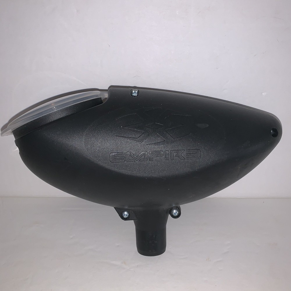 Empire 200 Count Paintball Hopper Black Euc