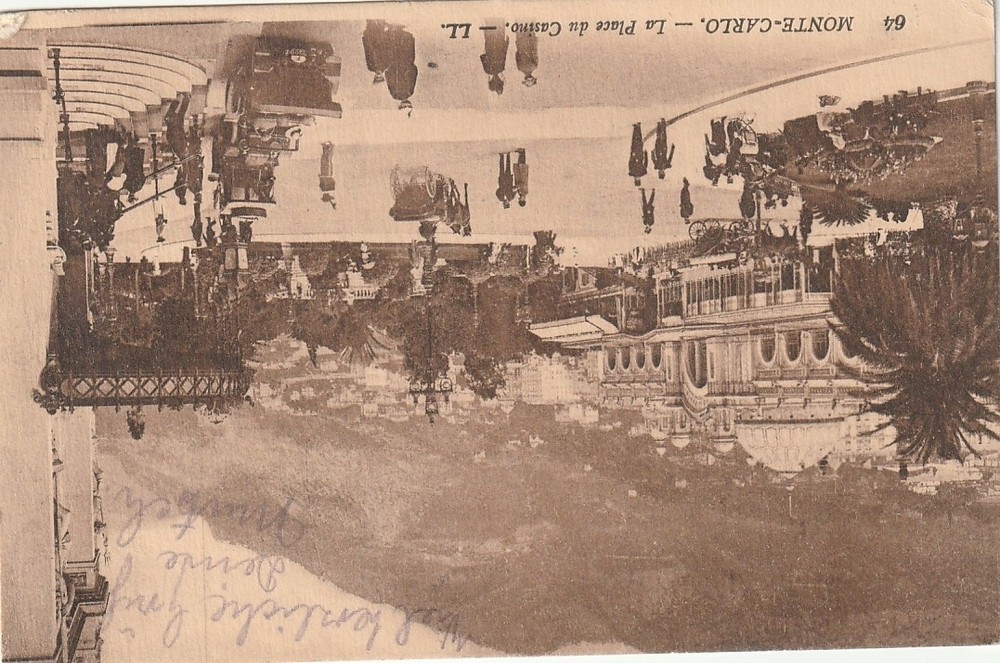 MONACO: Postcard to Sweden 1926.