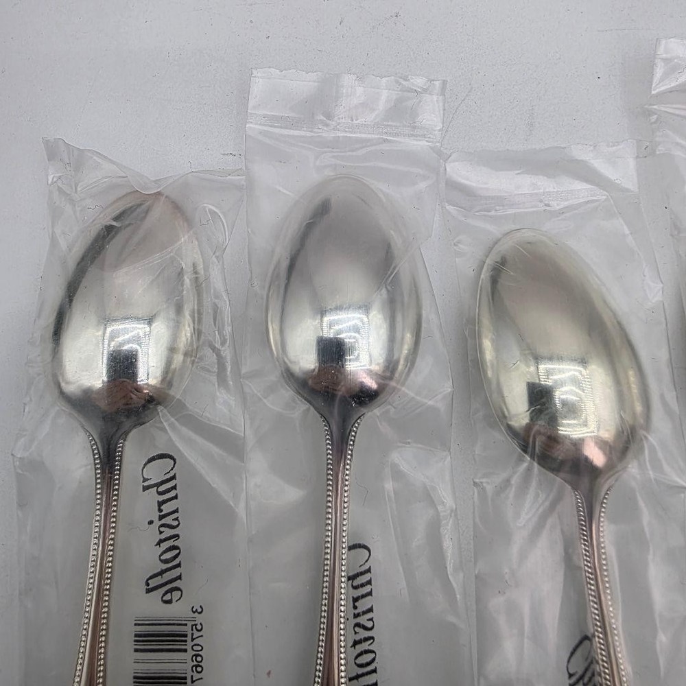 Christofle spoon set of 6 with box
