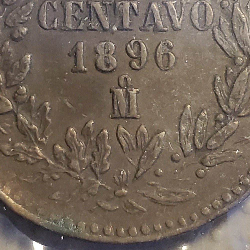 1896 MEXICO 1 CENTAVO