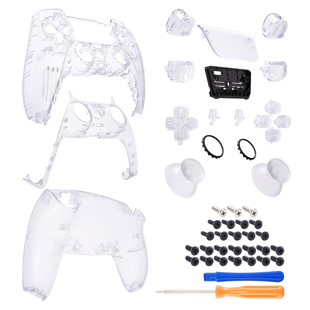eXtremeRate Replacement Full Set Shells with Buttons for PS5 Controller