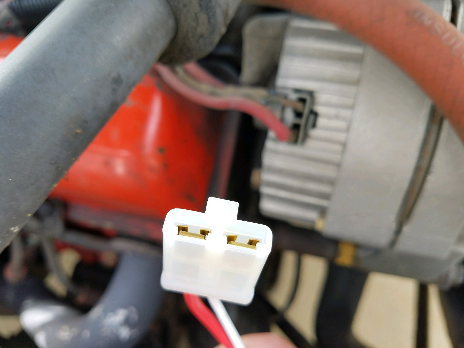 Pigtail for GM Chevy Pontiac Olds 2 Wire Delco Alternator - Internal Regulator