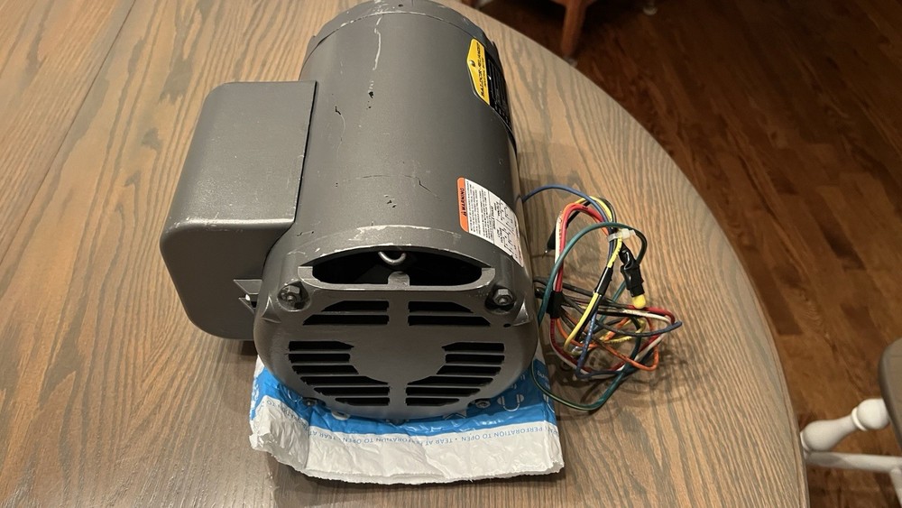 Biro Model 922 Meat Grinder Motor. Single Phase 115/220 Volt