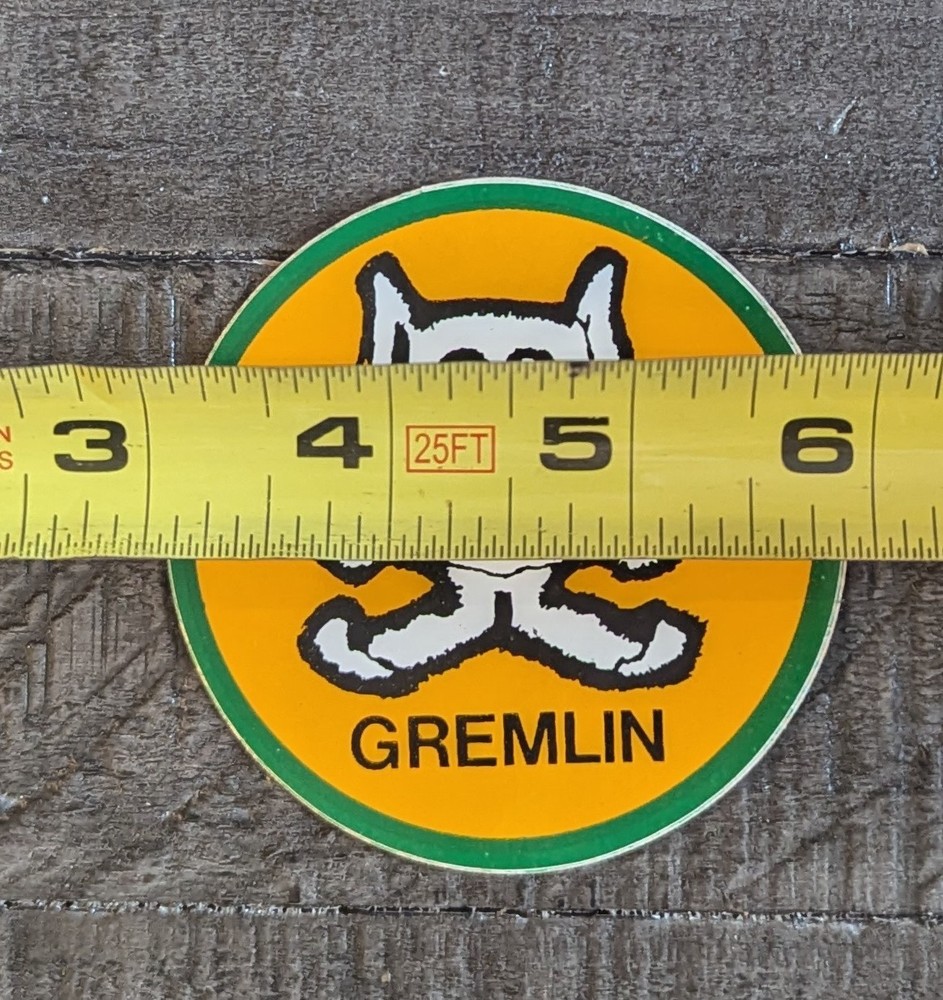 AMC Gremlin Sticker NOS Qty 2