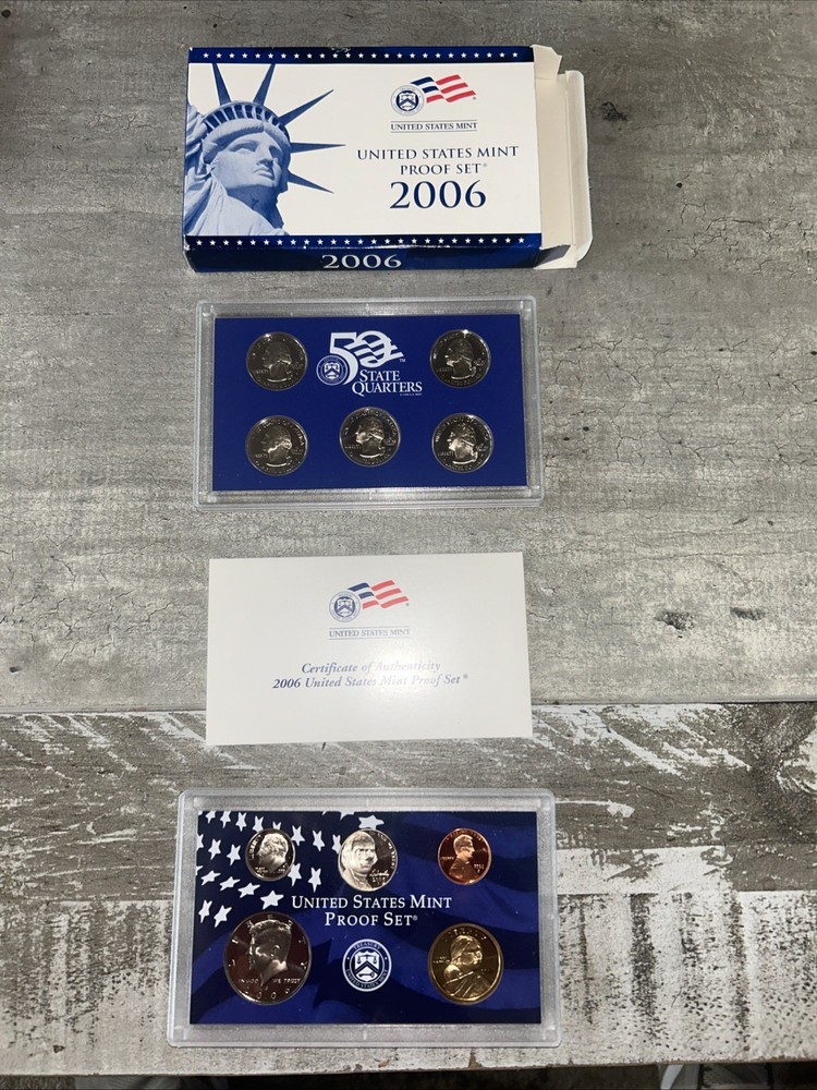 2006 United States Mint Proof Set with COA