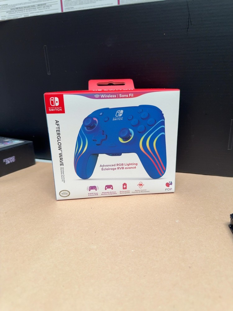 PDP Afterglow Wave Wireless Controller Nintendo Switch