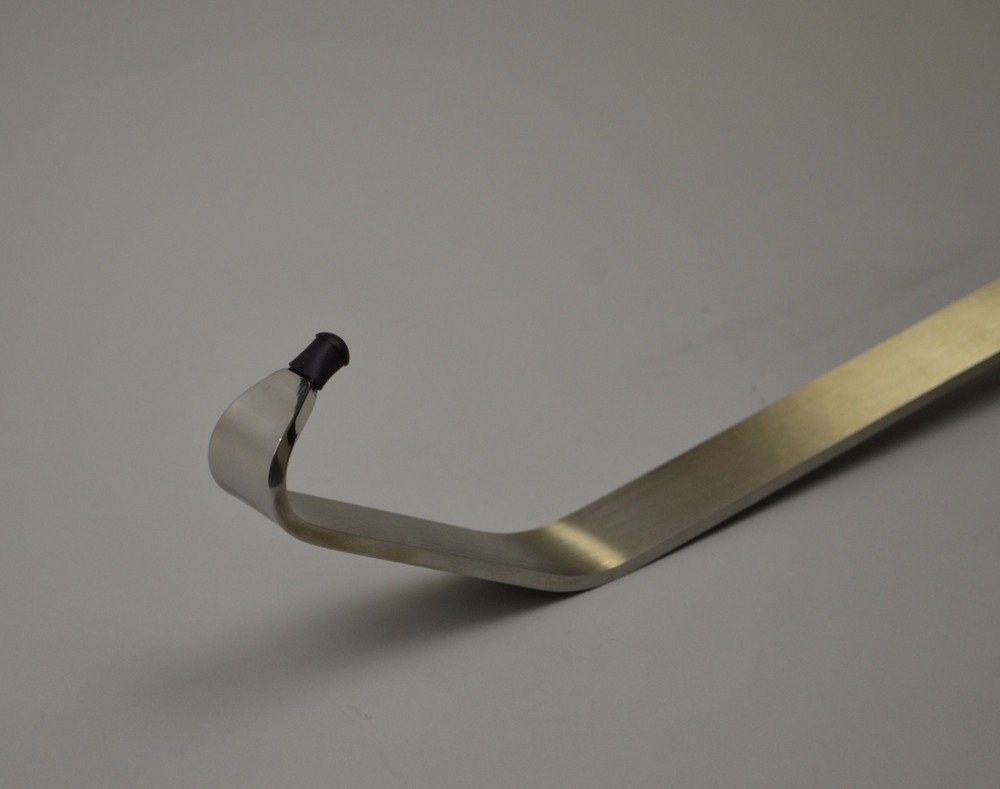 FB-8 Bendable Flat Bar, 21 1/2" 3-Bend with Soft Tip Cap End PDR