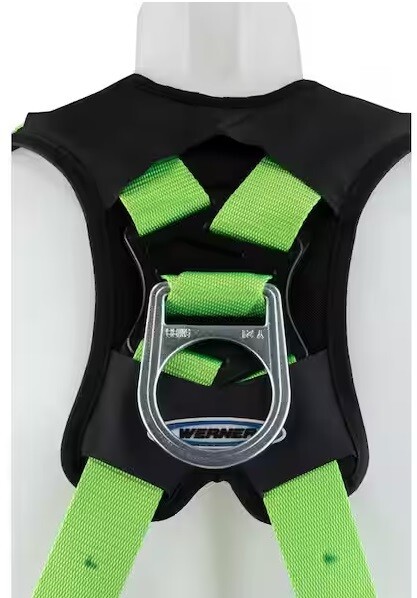 Werner Easy Wear Adjustable Fall Protection Safety Harness (D-Ring)