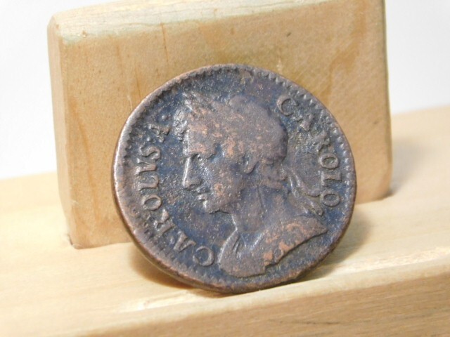 1673 Great Britain Charles II farthing