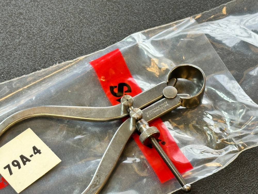 NEW Starrett Tools USA 79A-4 Yankee Spring-Type Outside Caliper, Solid Nut, 4"