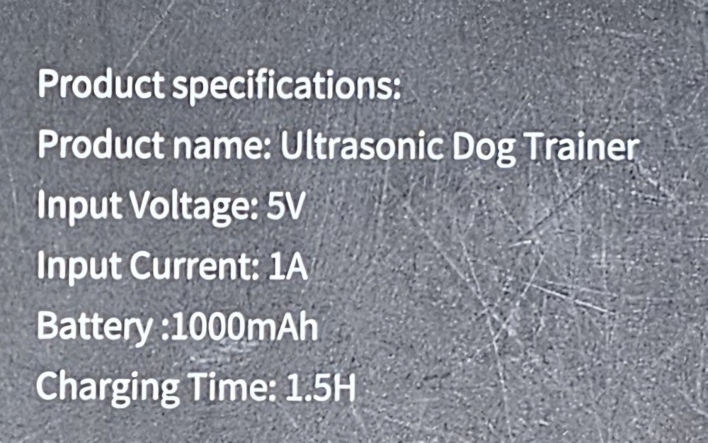 Ultrasonic Dog Trainer